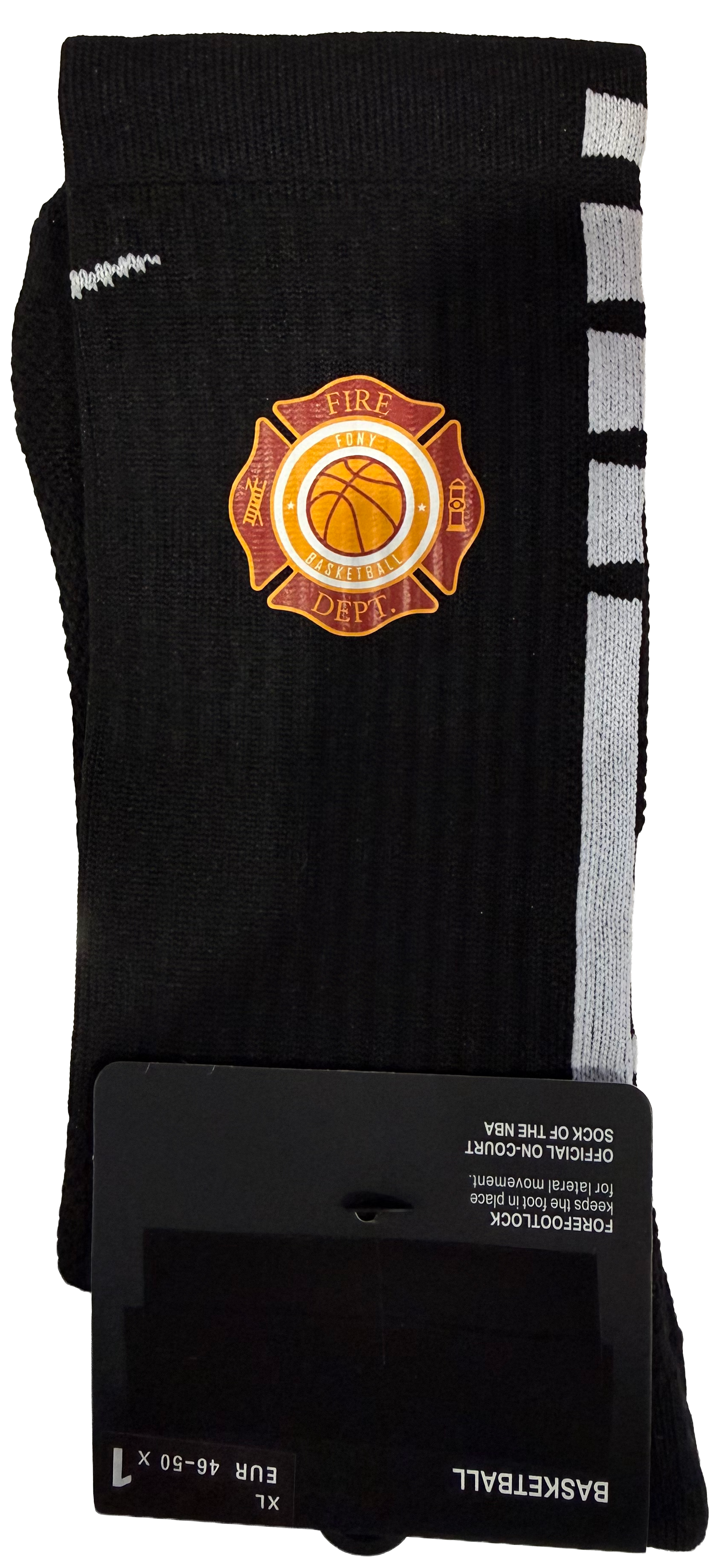 FDNY Basketball Socks