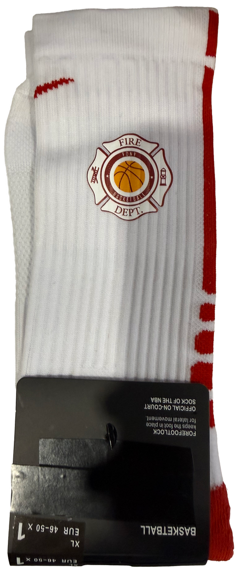 FDNY Basketball Socks