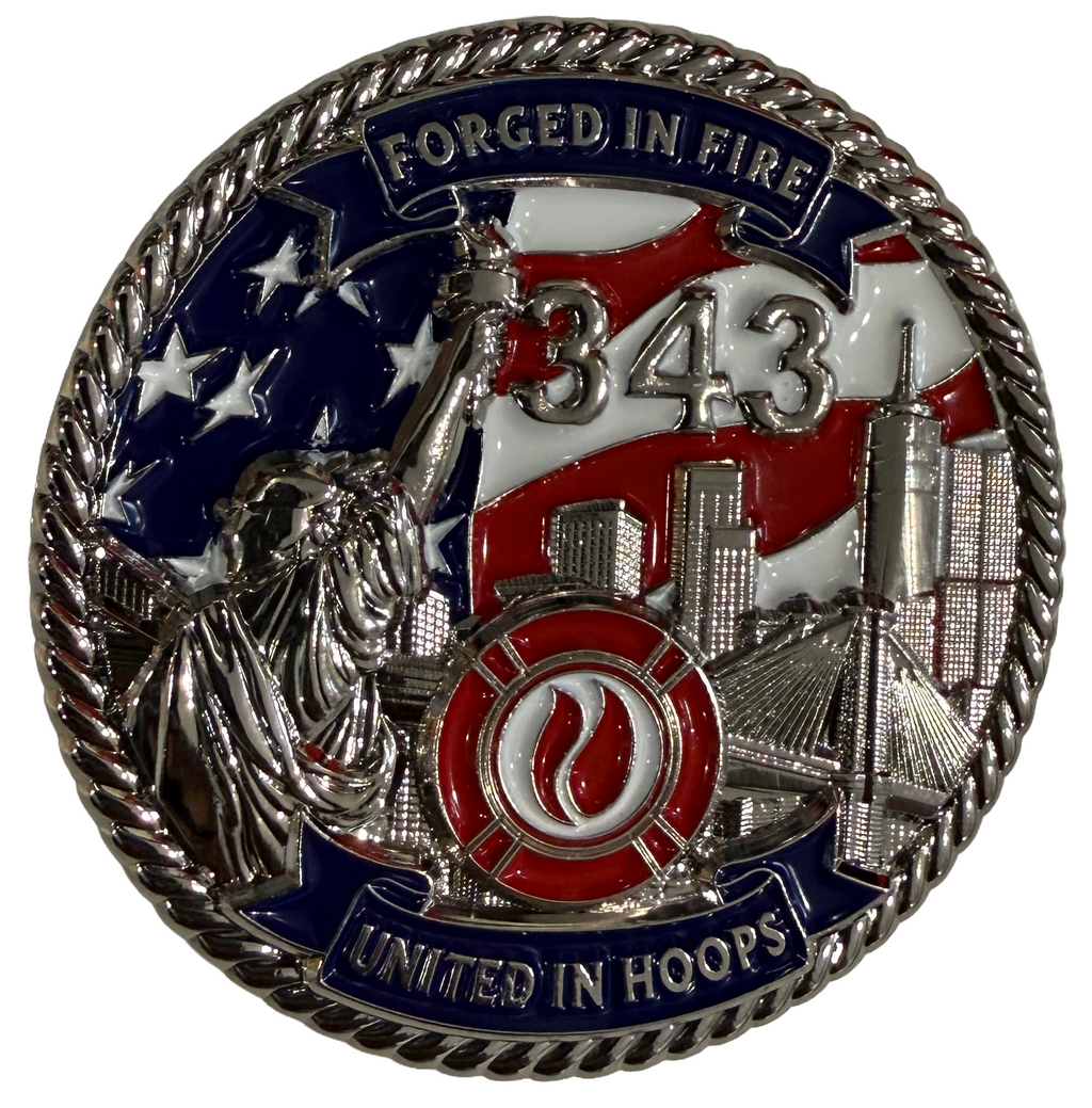 FDNY Basketball Challenge Coin