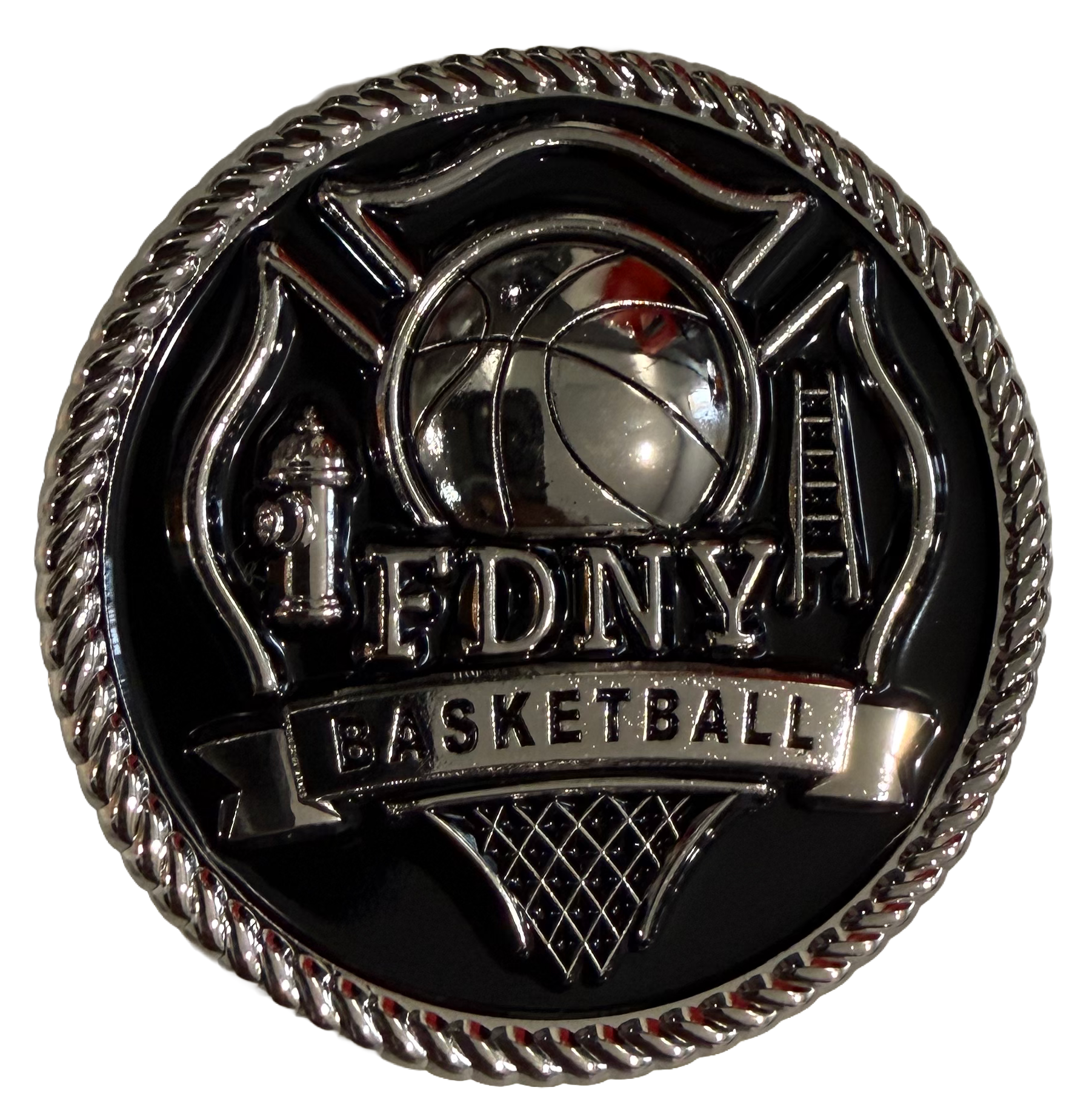 FDNY Basketball Challenge Coin
